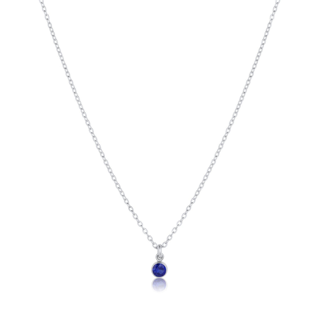 Birthstone Charm Necklace - Granted Quality 