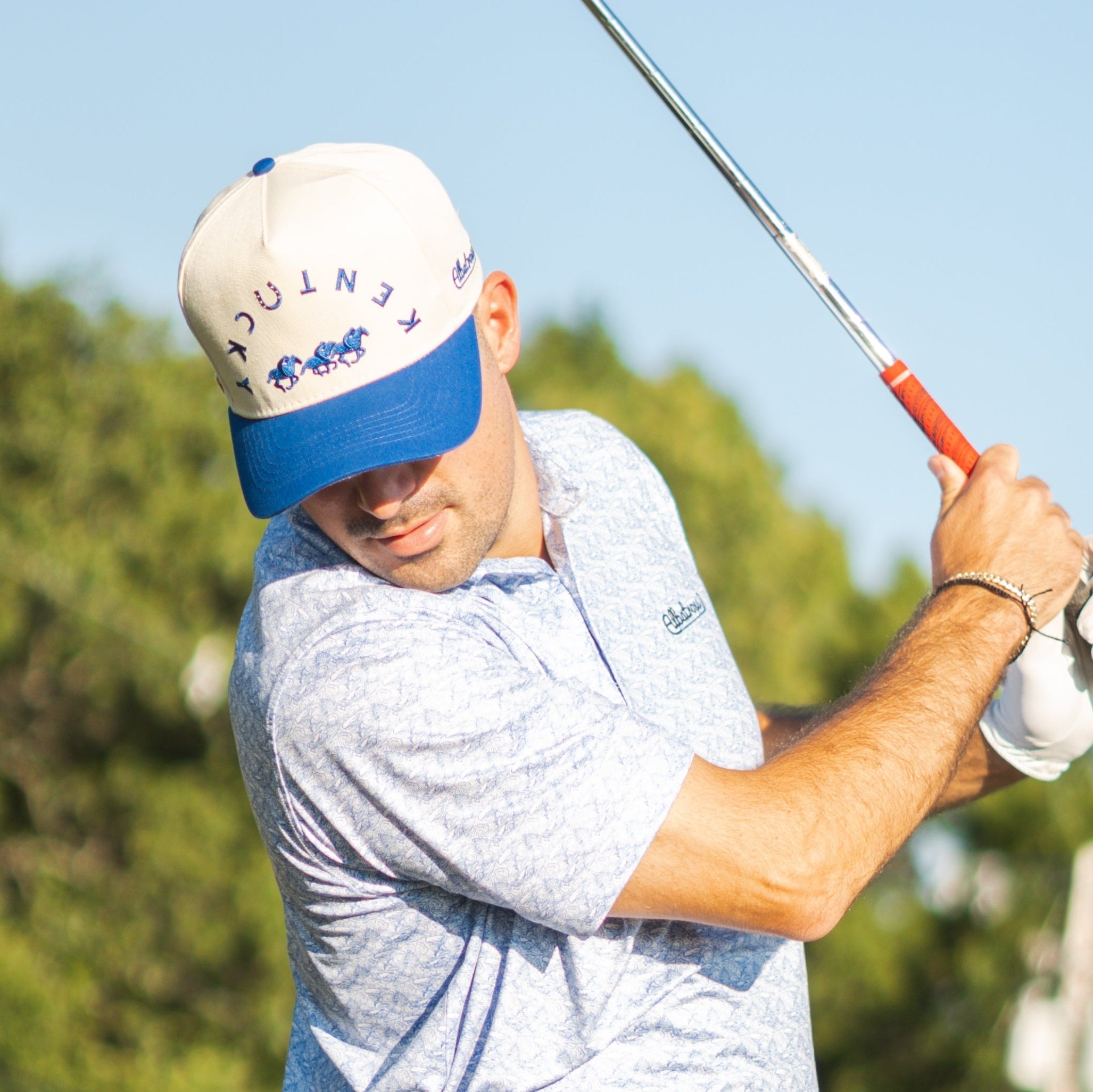 Royal Blue Hoof Kentucky Hat - Granted Quality 