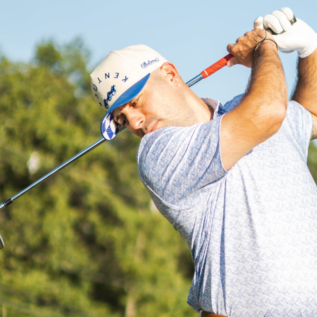 Royal Blue Hoof Kentucky Hat - Granted Quality 
