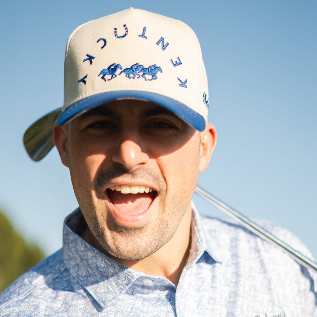 Royal Blue Hoof Kentucky Hat - Granted Quality 