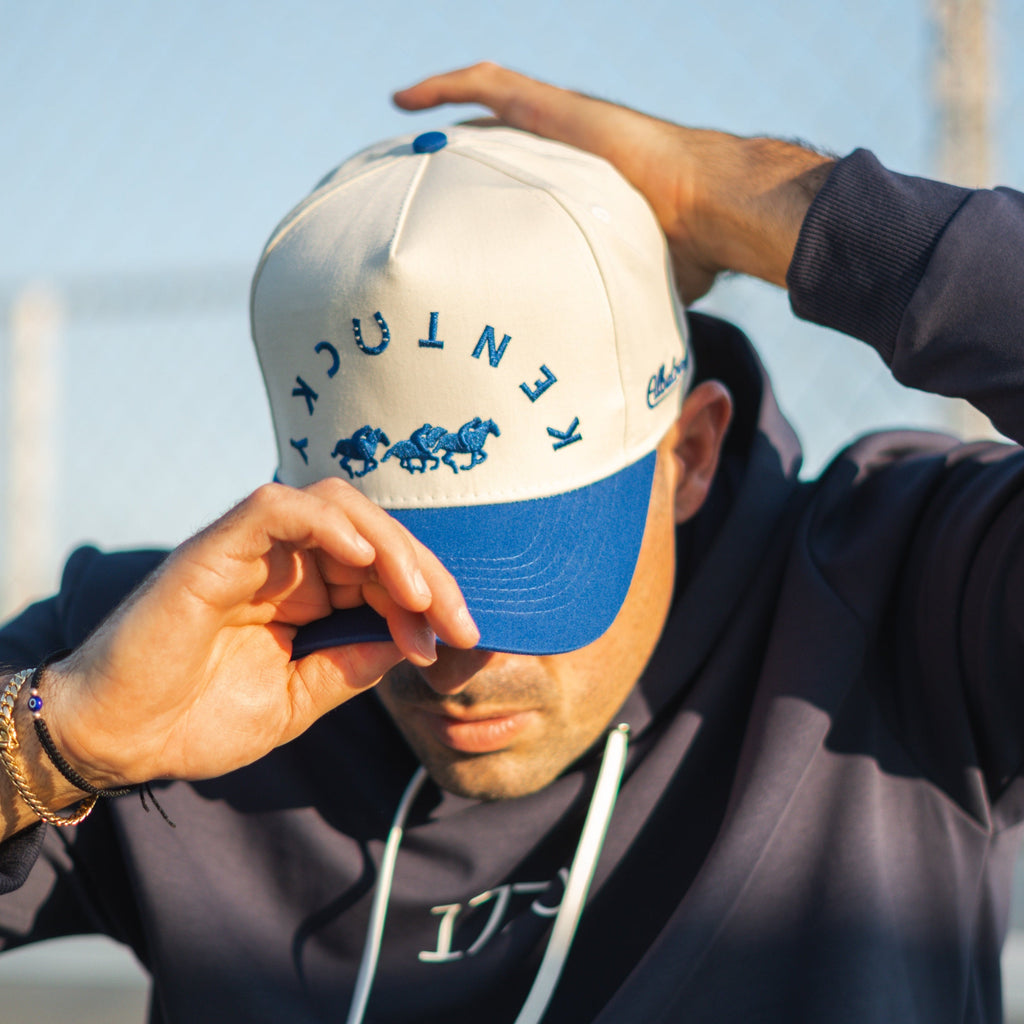 Royal Blue Hoof Kentucky Hat - Granted Quality 