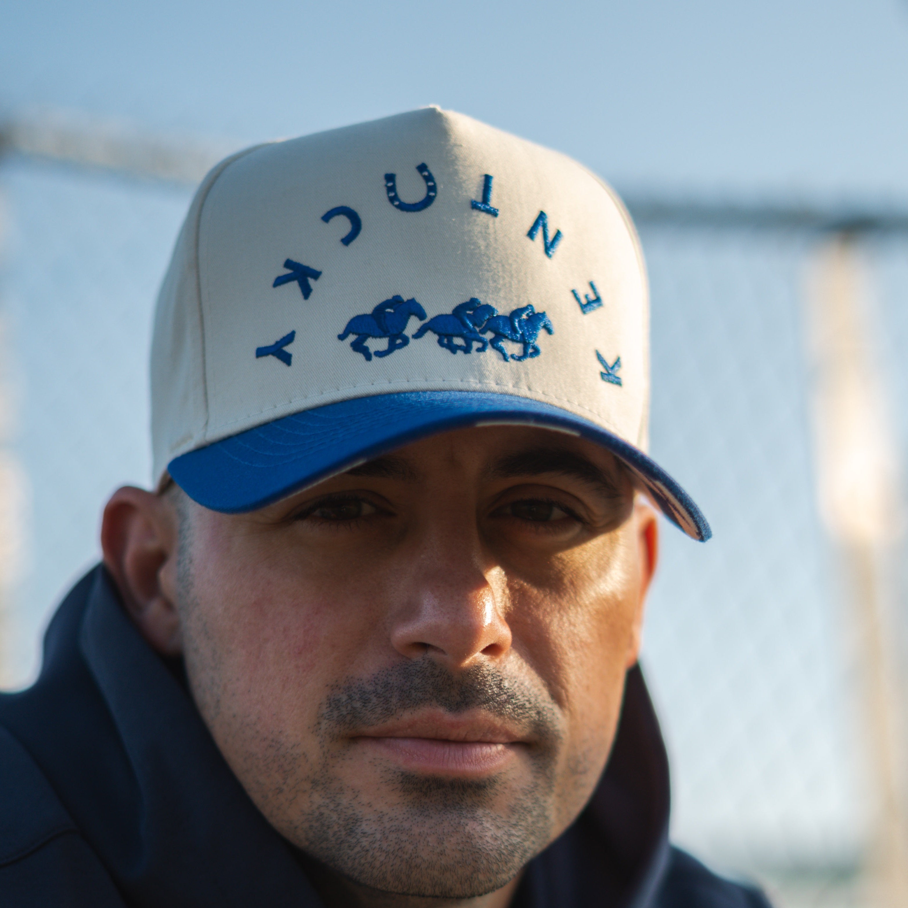 Royal Blue Hoof Kentucky Hat - Granted Quality 