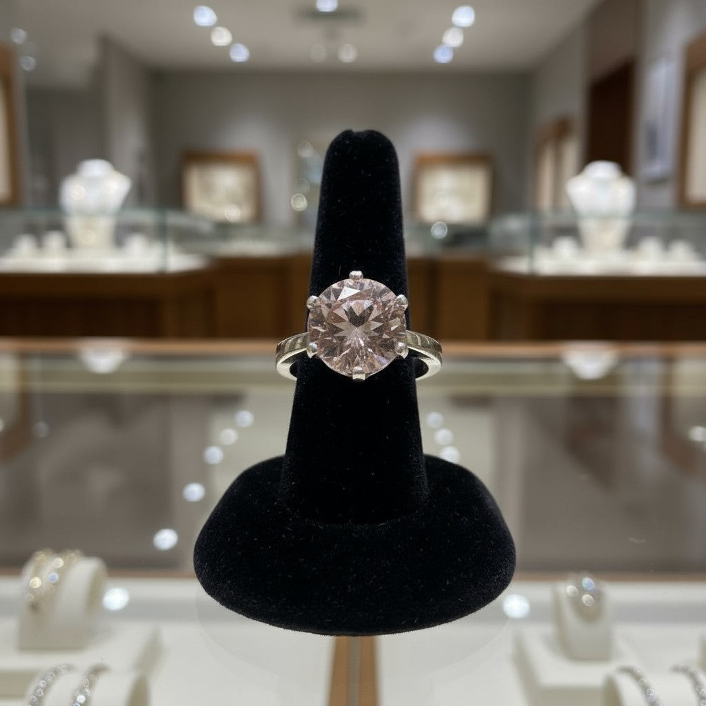 "Circle of Life" Round Portuguese Cut Ring 10mm - Granted Quality 