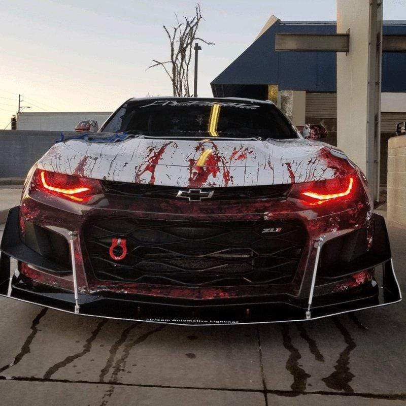 Chevrolet Camaro Flow Series Multicolor DRL Boards (2016-2018) - Granted Quality 