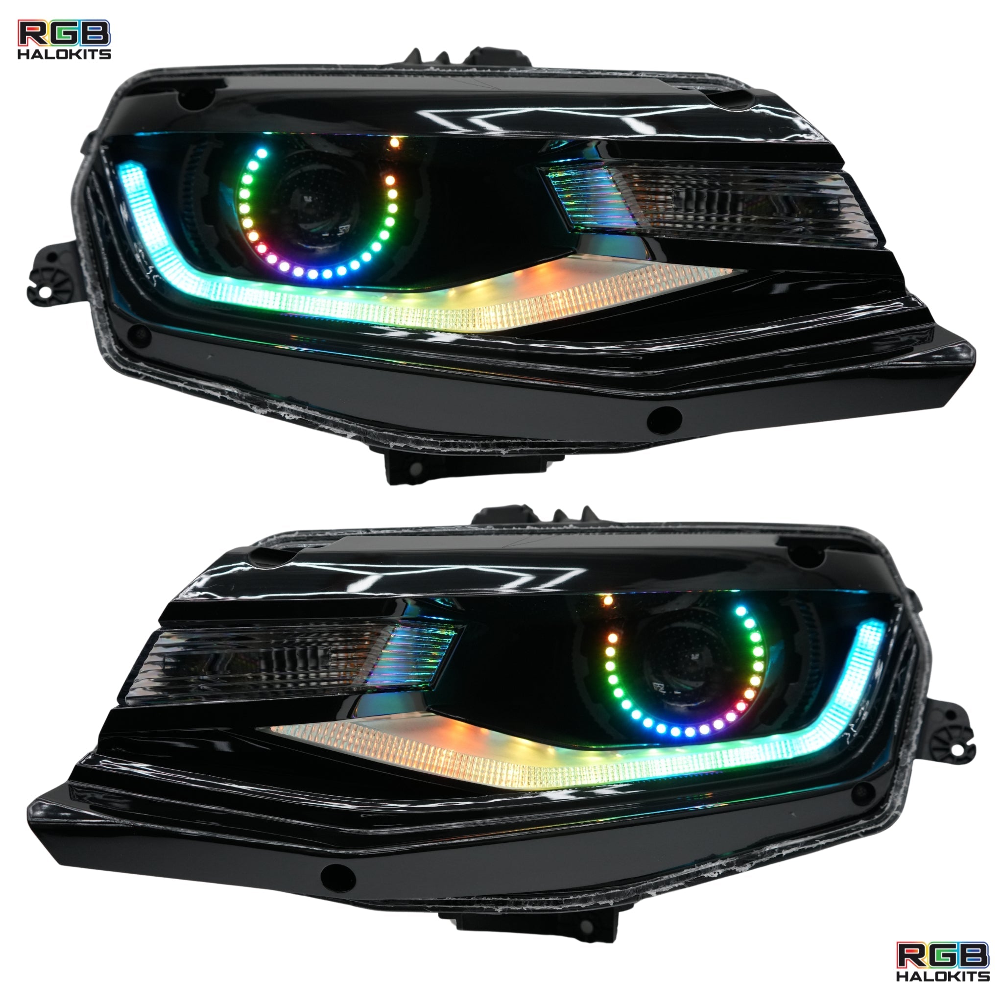 Chevrolet Camaro Flow Series Multicolor DRL Boards (2016-2018) - Granted Quality 