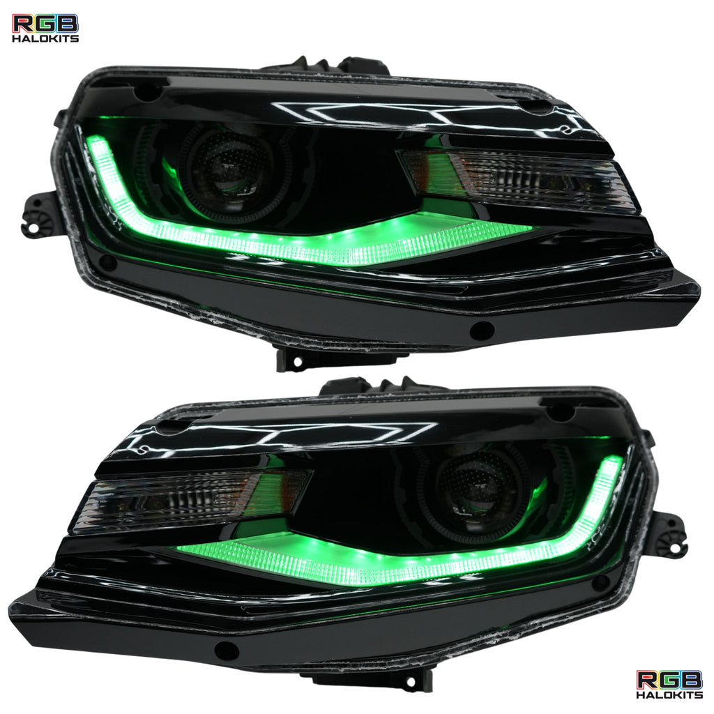 Chevrolet Camaro Flow Series Multicolor DRL Boards (2016-2018) - Granted Quality 