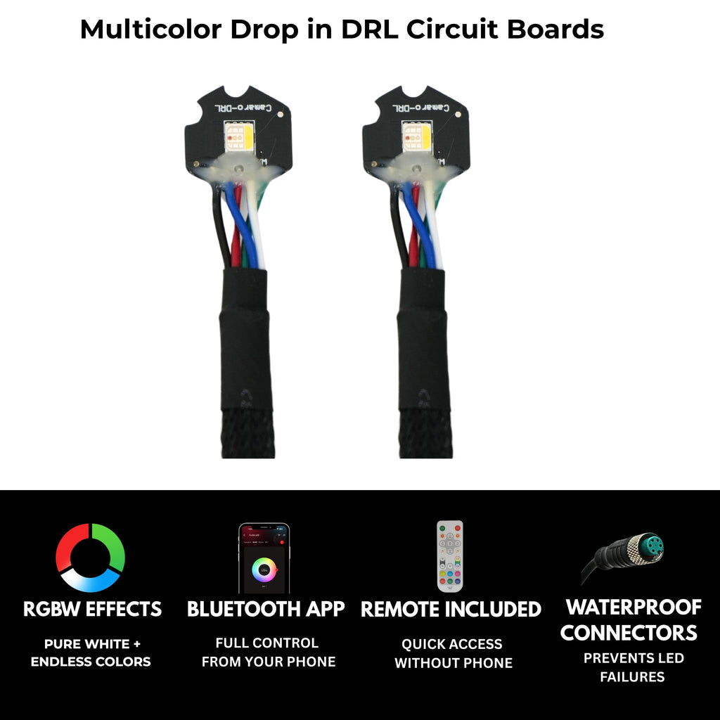 Chevrolet Camaro RS/SS RGBW DRL Boards (2010-2013) - Granted Quality 