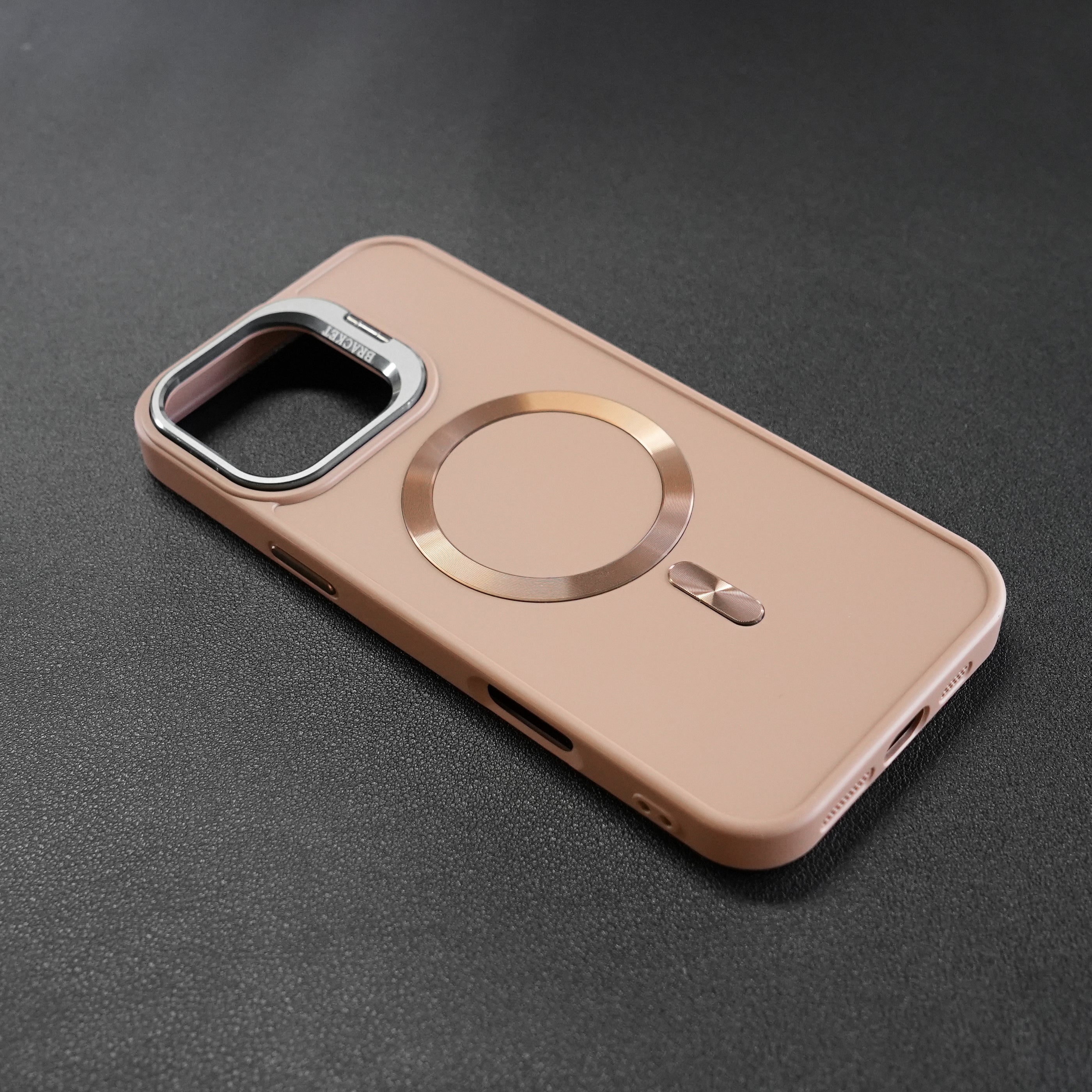 MagSafe Compatible Military-Grade Protective iPhone Case with Hidden Stand