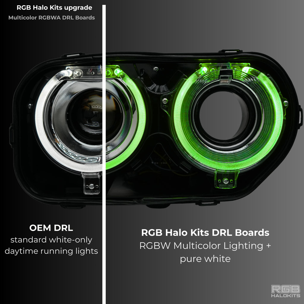 Dodge Challenger RGBW DRL Boards (2015-2023) - Granted Quality 