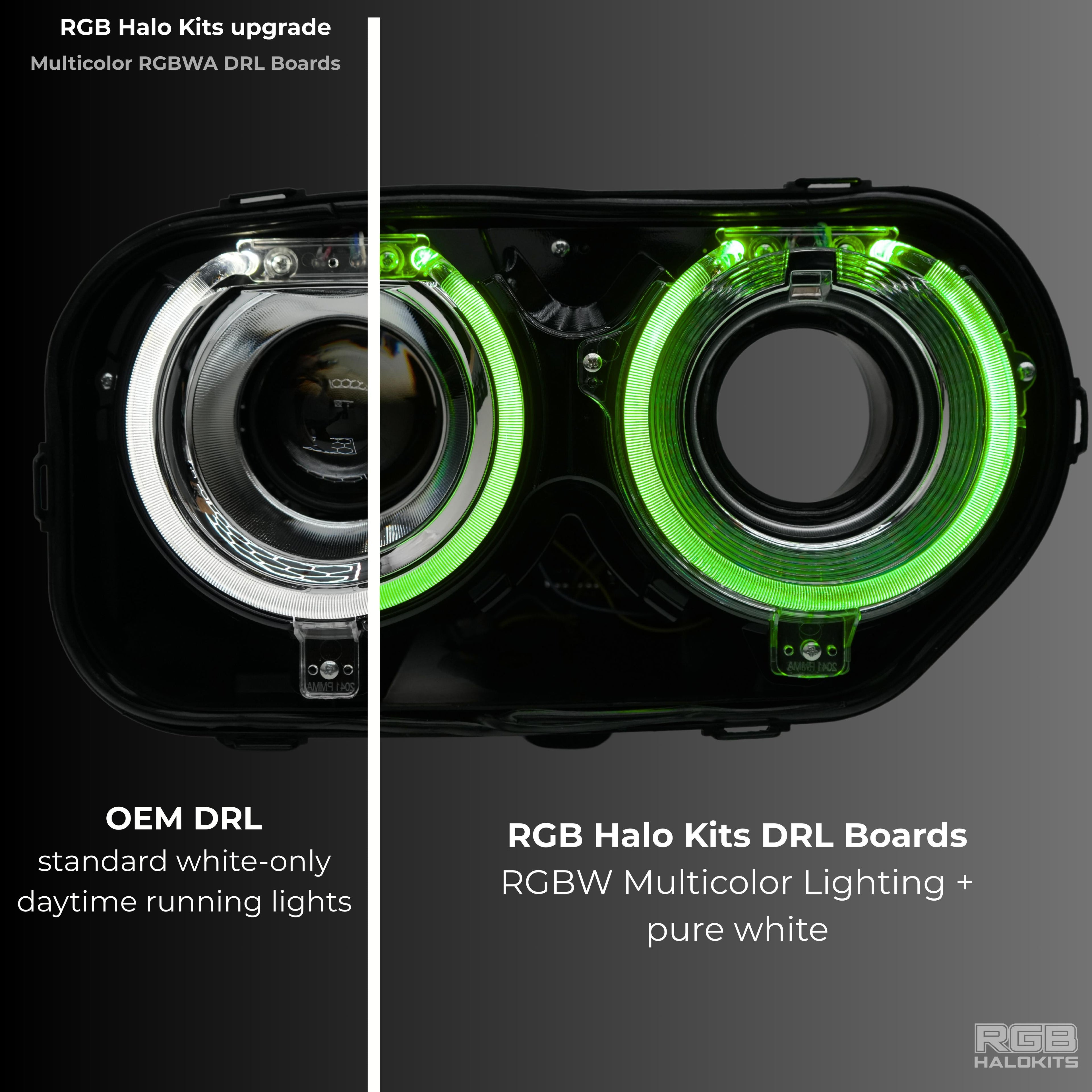 Dodge Challenger RGBW DRL Boards (2015-2023) - Granted Quality 