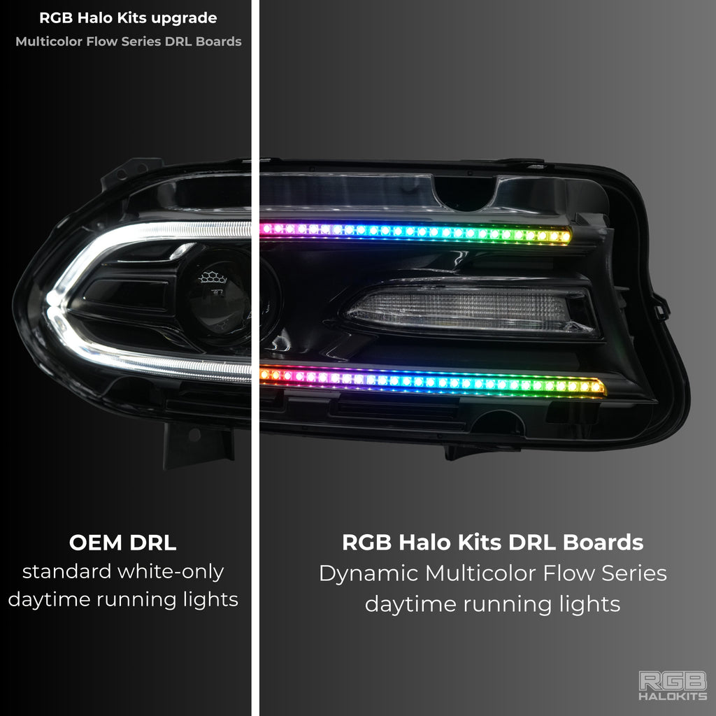 Dodge Charger Flow Series DRL Boards (2015-2023) - Granted Quality 