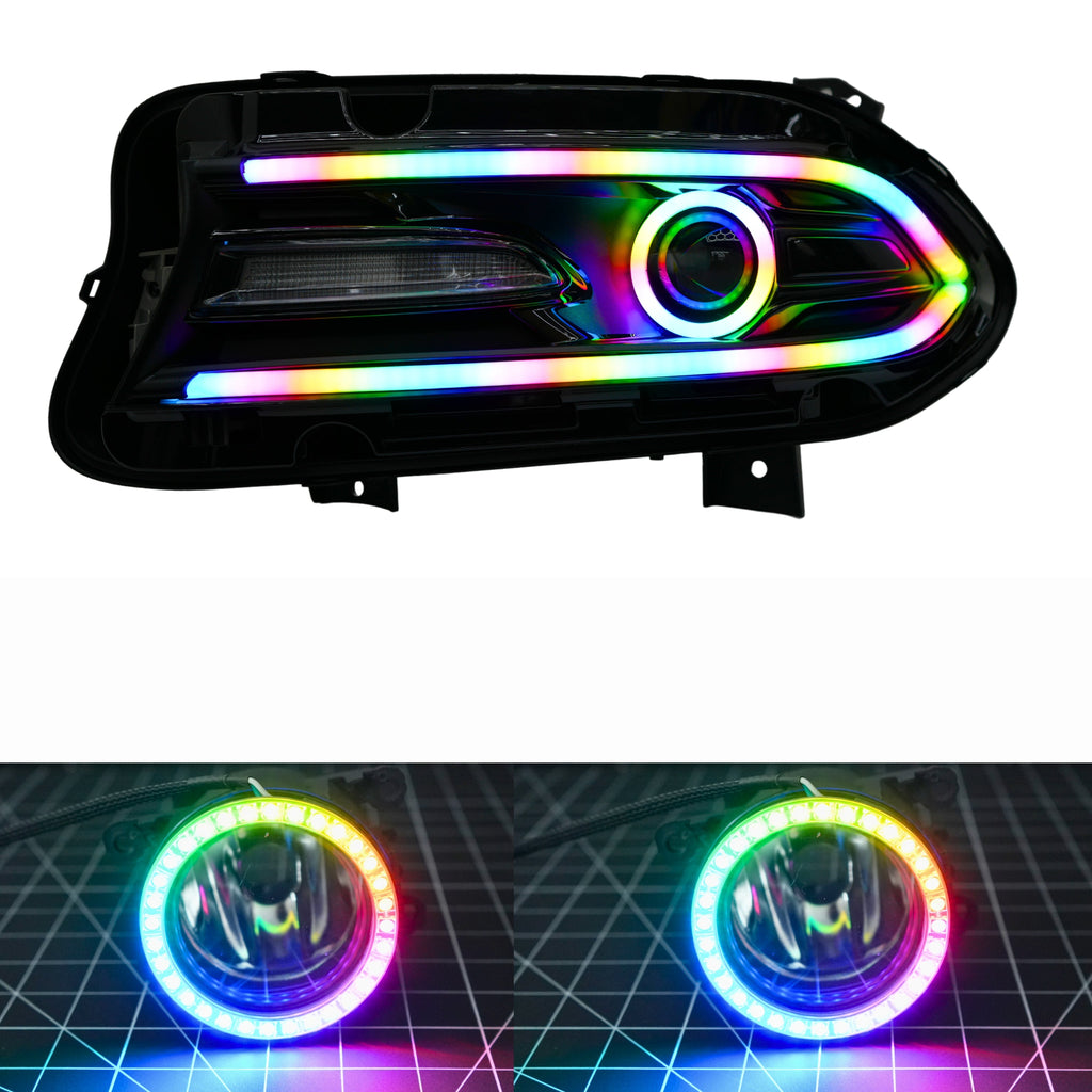 Dodge Charger Flow Series DRL Boards 2.0 | Diffused LED (2015-2023) - Granted Quality 