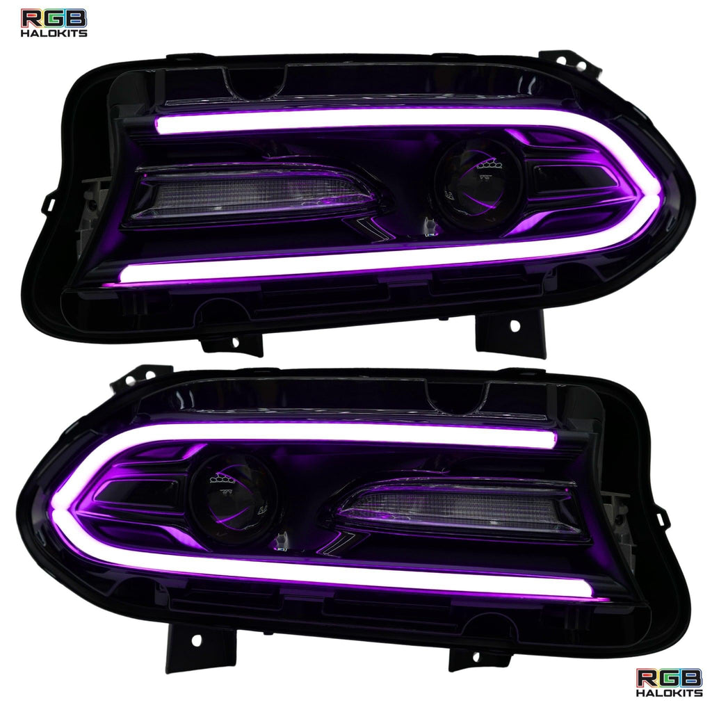 Dodge Charger Flow Series DRL Boards 2.0 | Diffused LED (2015-2023) - Granted Quality 