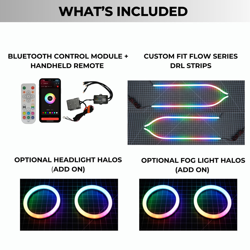 Dodge Charger Flow Series DRL Boards 2.0 | Diffused LED (2015-2023) - Granted Quality 