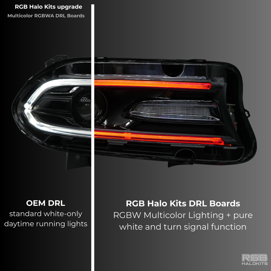 Dodge Charger RGBWA DRL Boards (2015-2023) - Granted Quality 