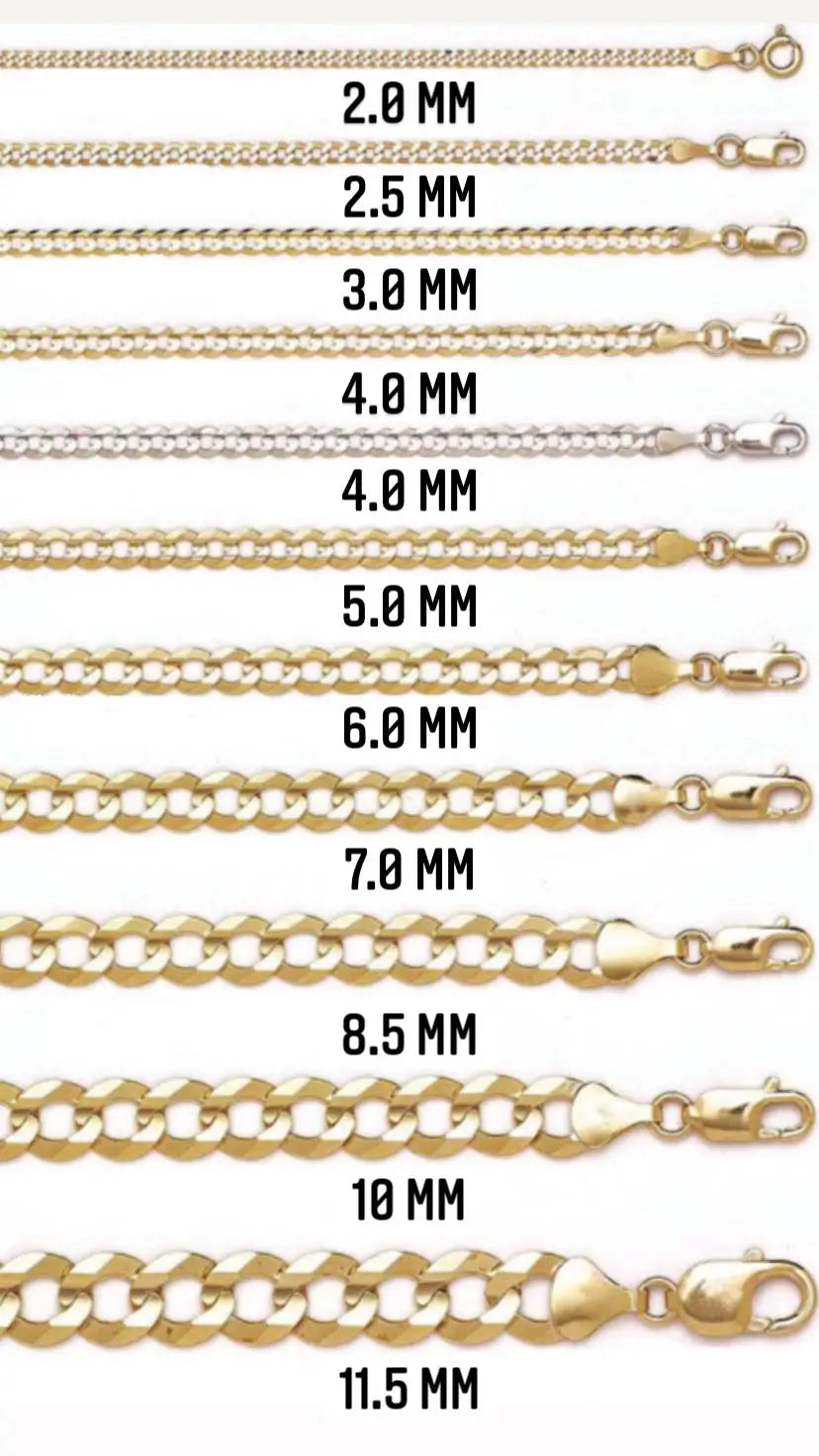 14K Gold Rope Chain Italian Necklace (Hollow) | Cadena de Oro