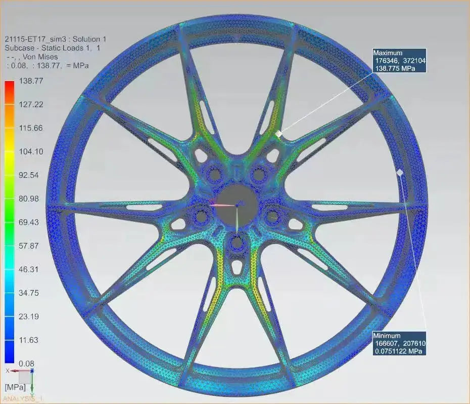 Set of Vorsprung Forged VA-009 Style Wheels - Granted Quality 