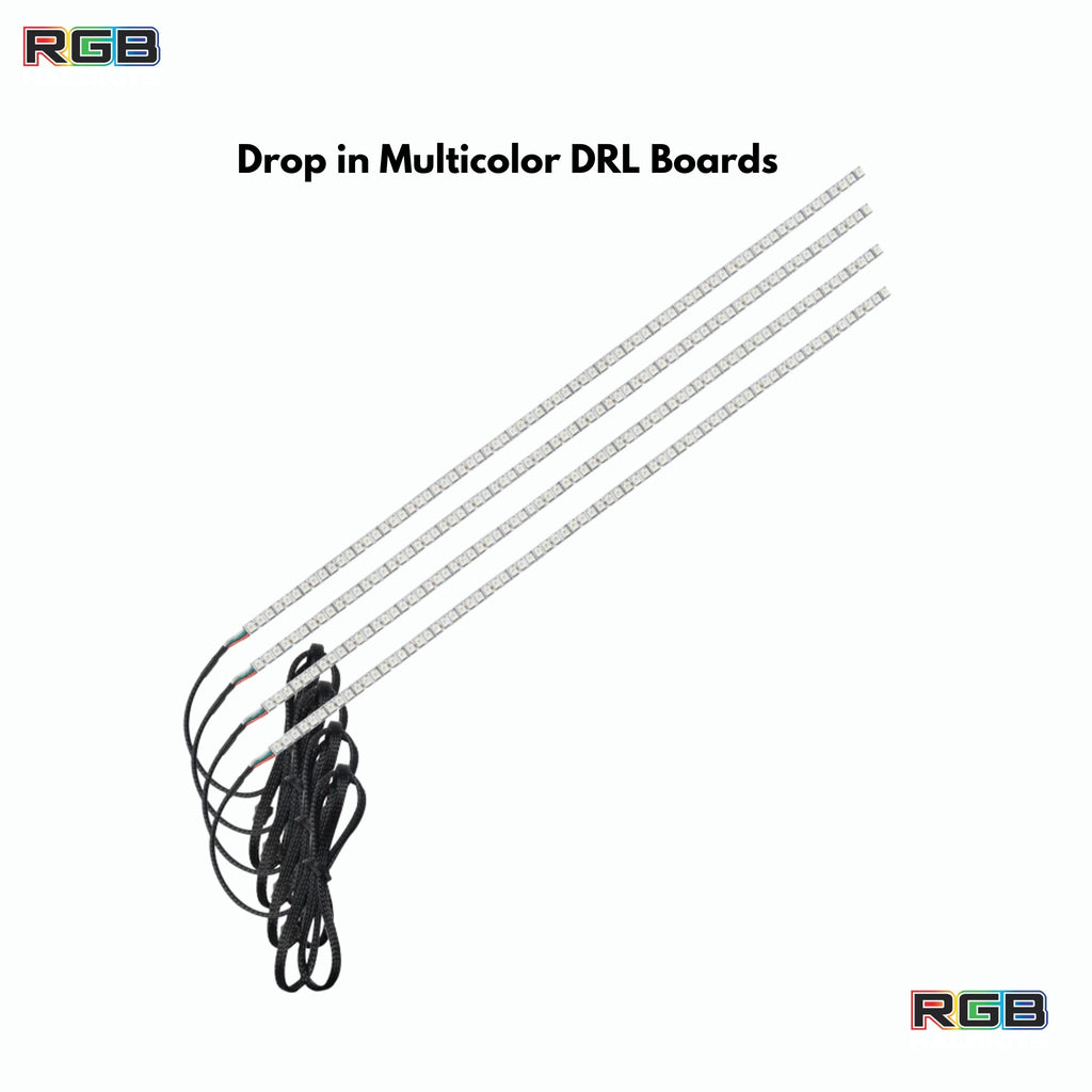 Ford F-250/350 Super Duty Multicolor Flow DRL Boards (2020-2022) - Granted Quality 