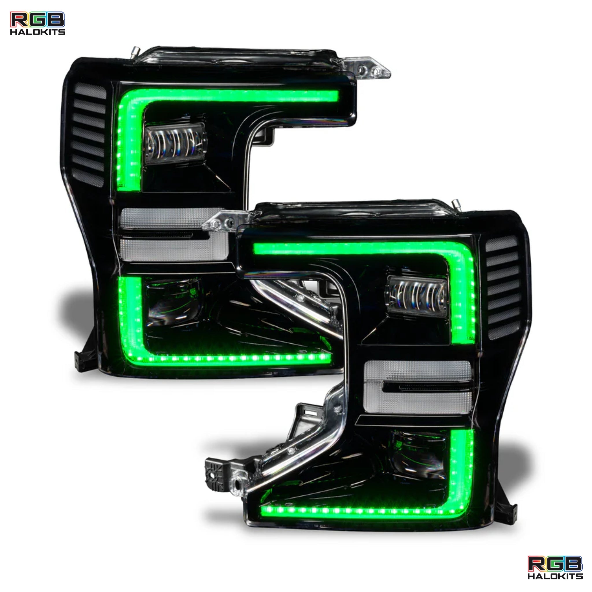 Ford F-250/350 Super Duty Multicolor Flow DRL Boards (2020-2022) - Granted Quality 