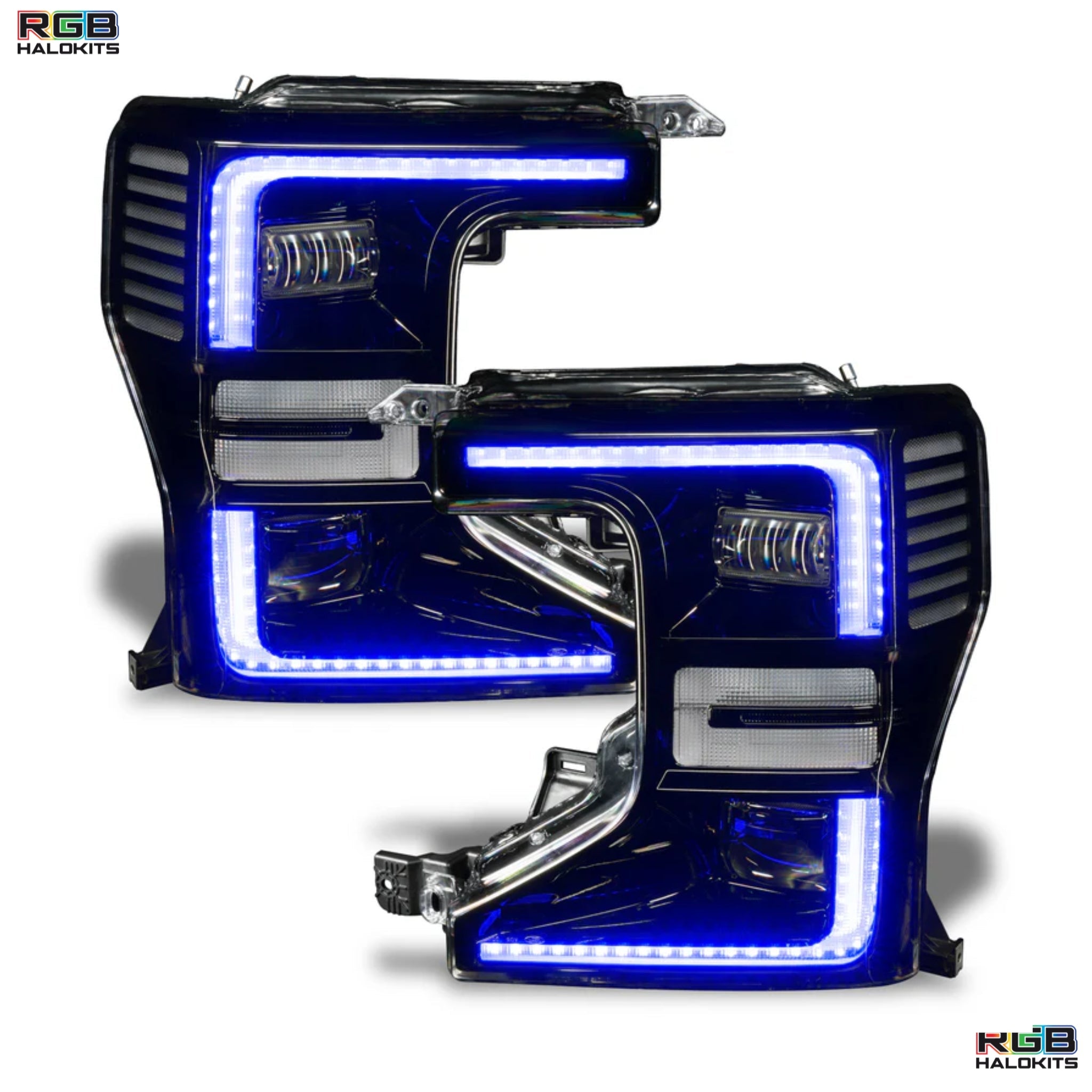 Ford F-250/350 Super Duty Multicolor Flow DRL Boards (2020-2022) - Granted Quality 