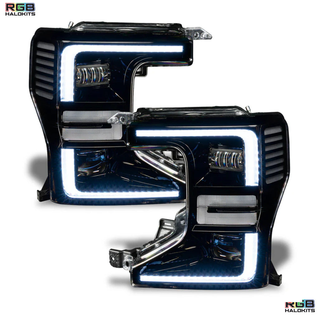 Ford F-250/350 Super Duty Multicolor Flow DRL Boards (2020-2022) - Granted Quality 