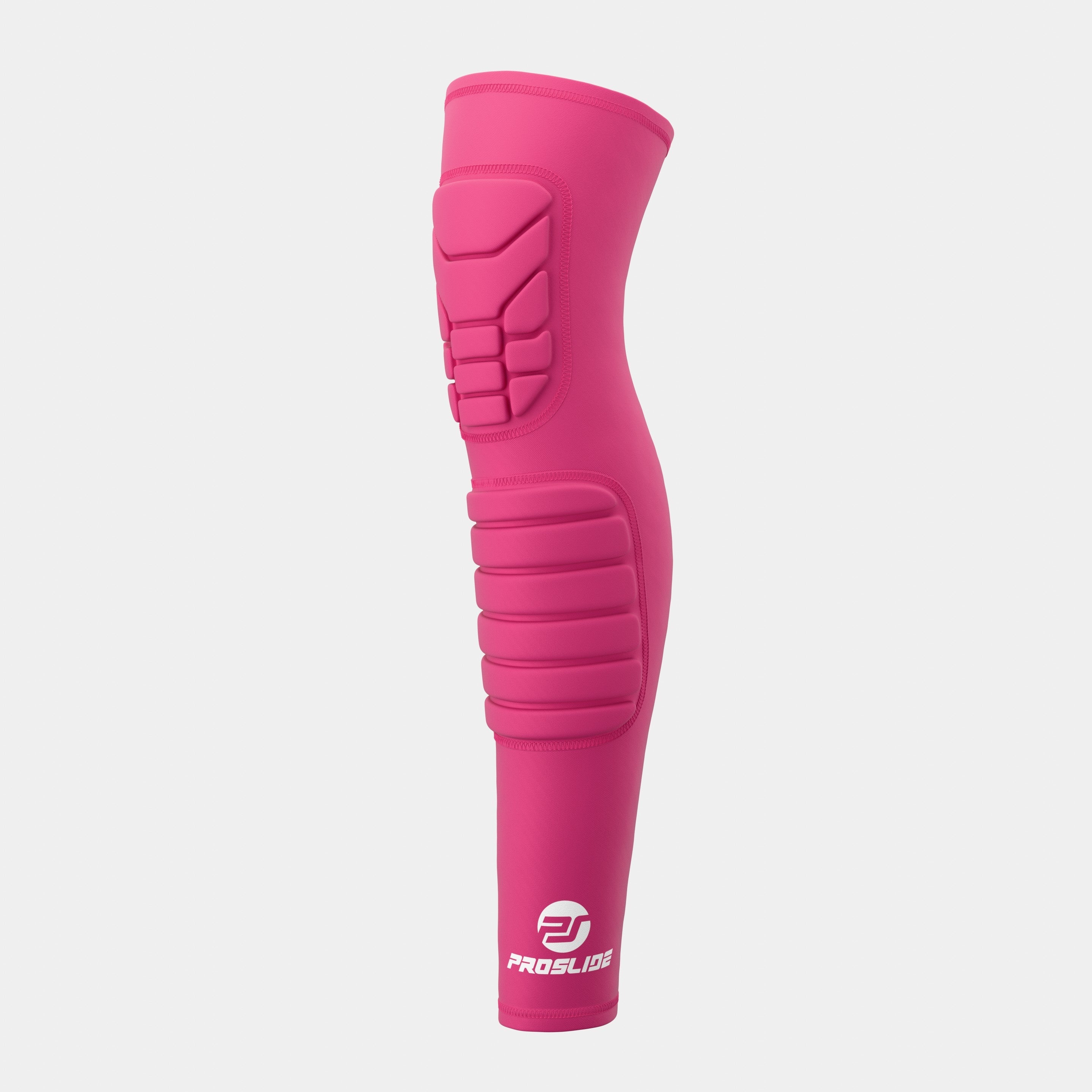 ProSlide EXTRA Padded Compression Shin and Knee Sleeve - Pink