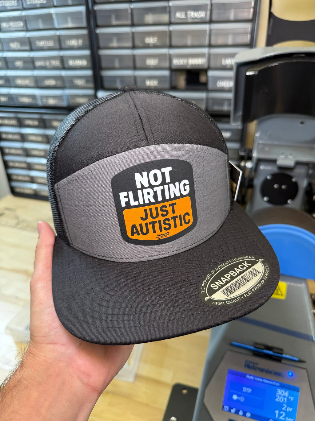 Not Flirting Hat - Granted Quality 