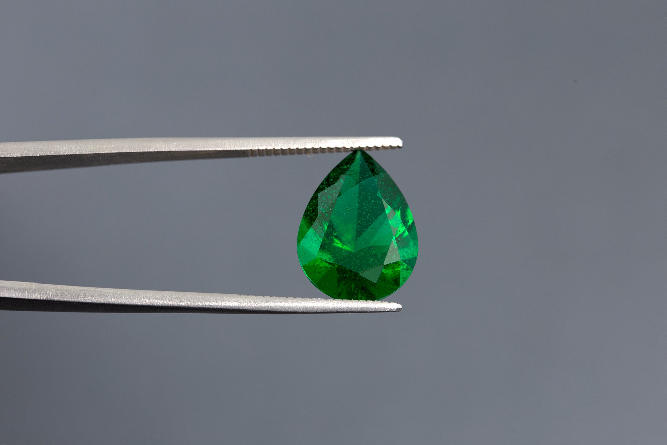 "Peaceful Memories" Pear Cut Pendant 16x12mm - Granted Quality 