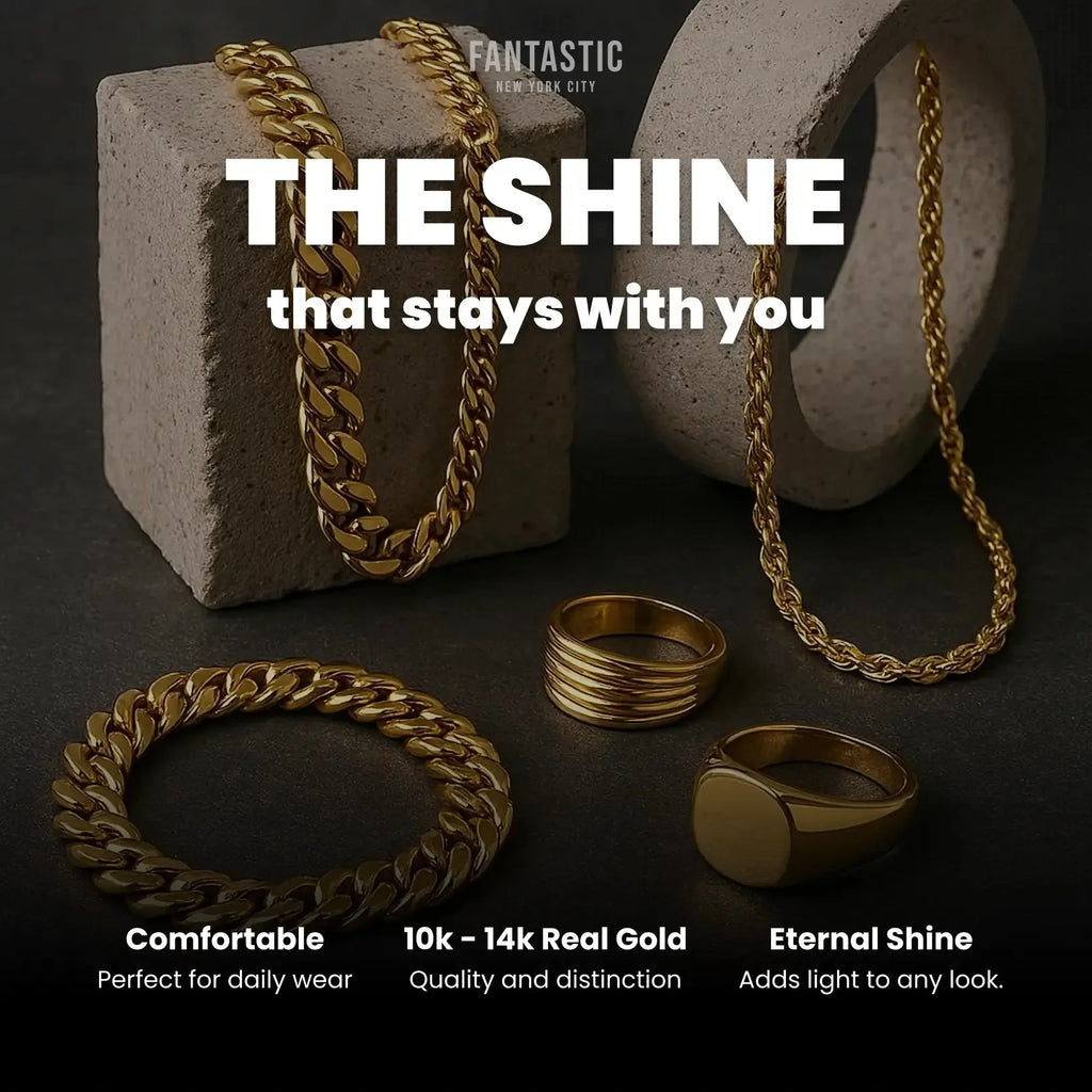 10K Gold- Ice Chain (Yellow Gold)