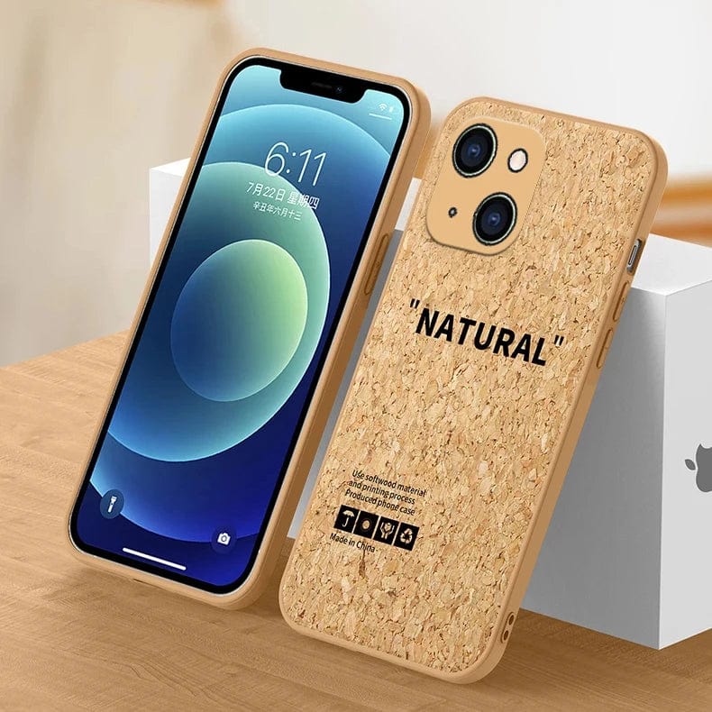 Cork Wood iPhone Case - Granted Quality 