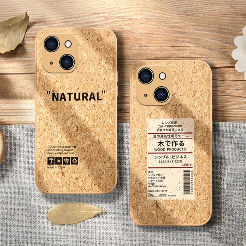 Cork Wood iPhone Case - Granted Quality 