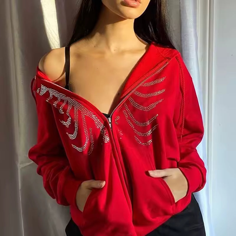 Skeleton Rhinestone Jacket