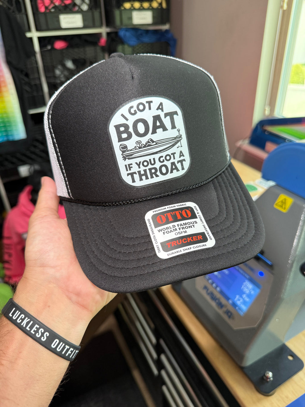 I Got A Boat Trucker Hat - Granted Quality 