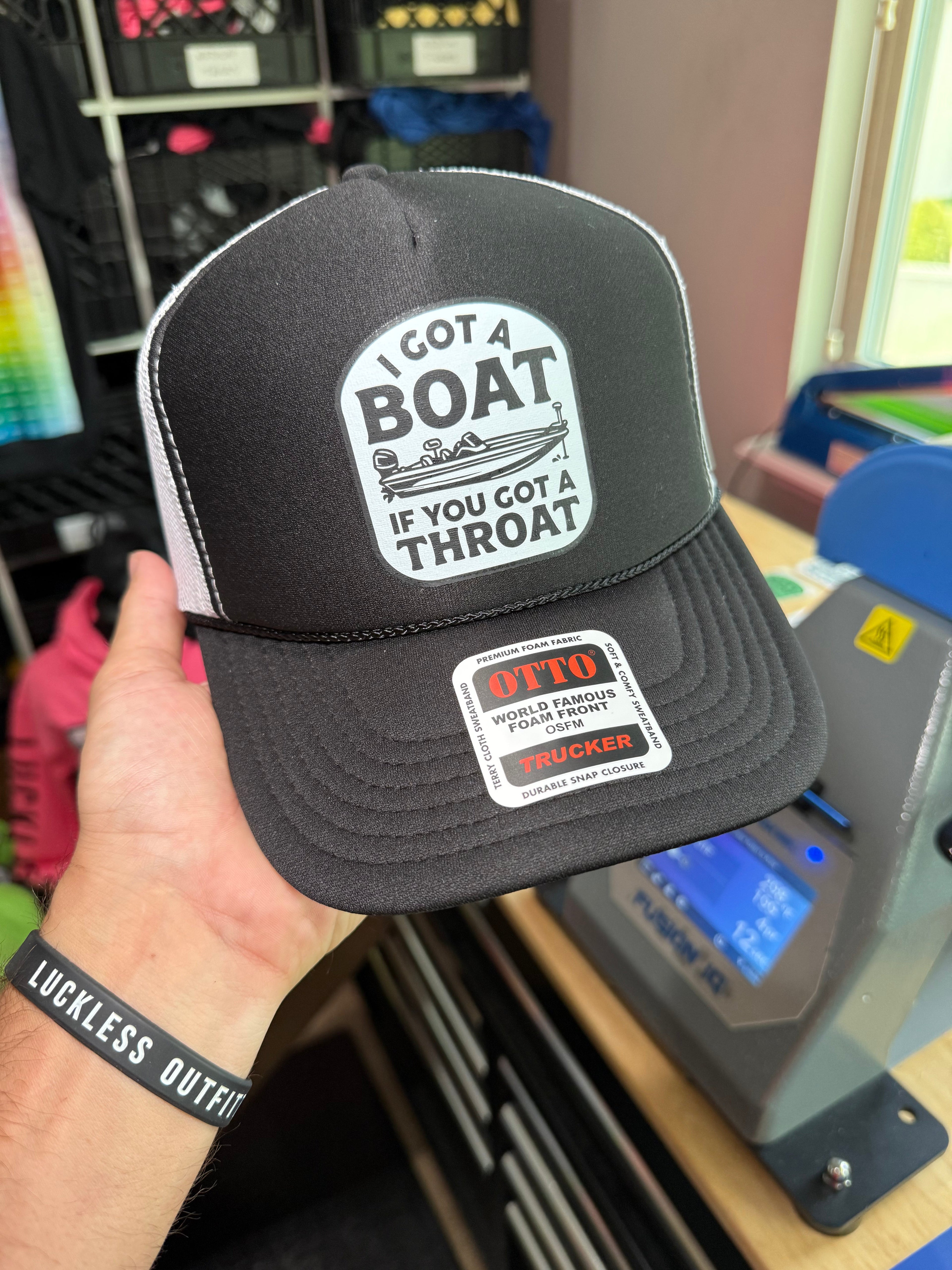 I Got A Boat Trucker Hat - Granted Quality 