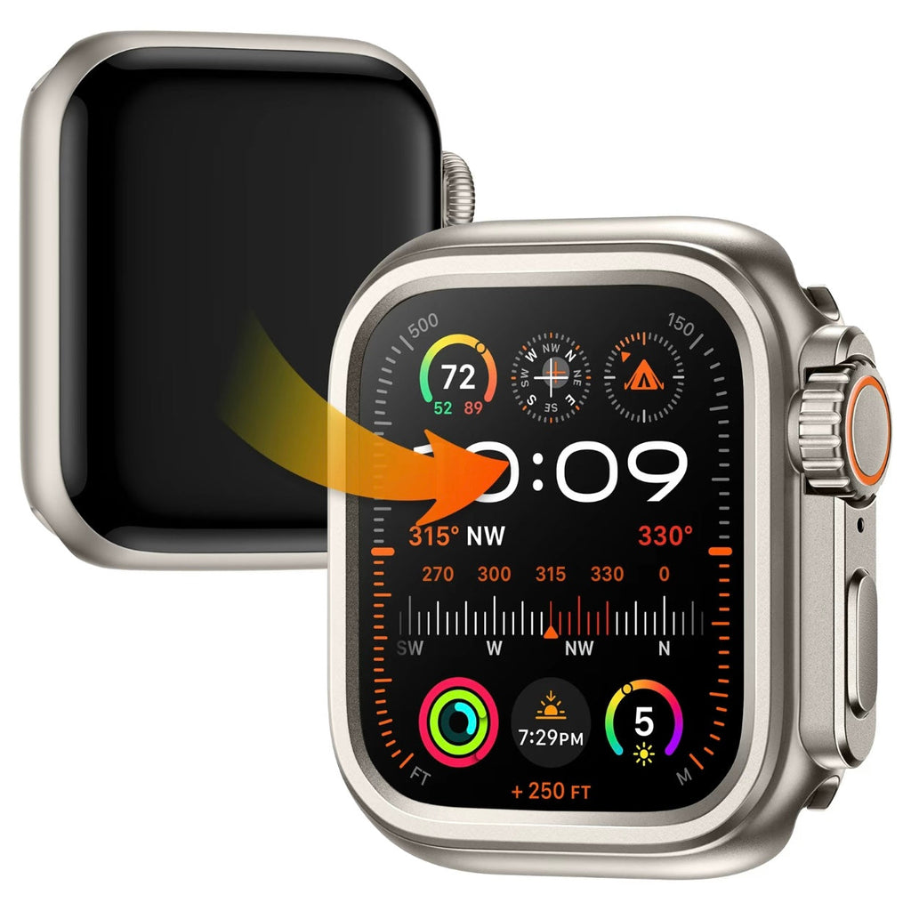 Turn-To-Ultra Dedicated Metal Watch Case For Apple Watch, A Protective Case For Watches