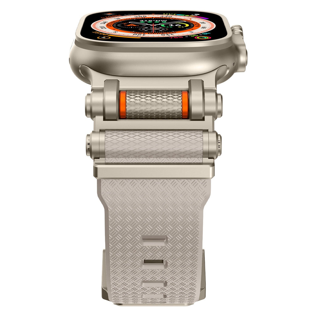 Tactical Destiny Gear Rotating Silicone Band For Apple Watch