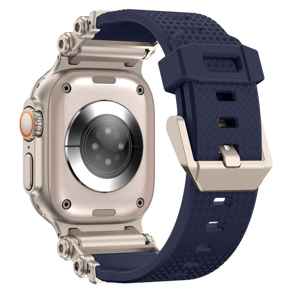 Tactical Destiny Gear Rotating Silicone Band For Apple Watch