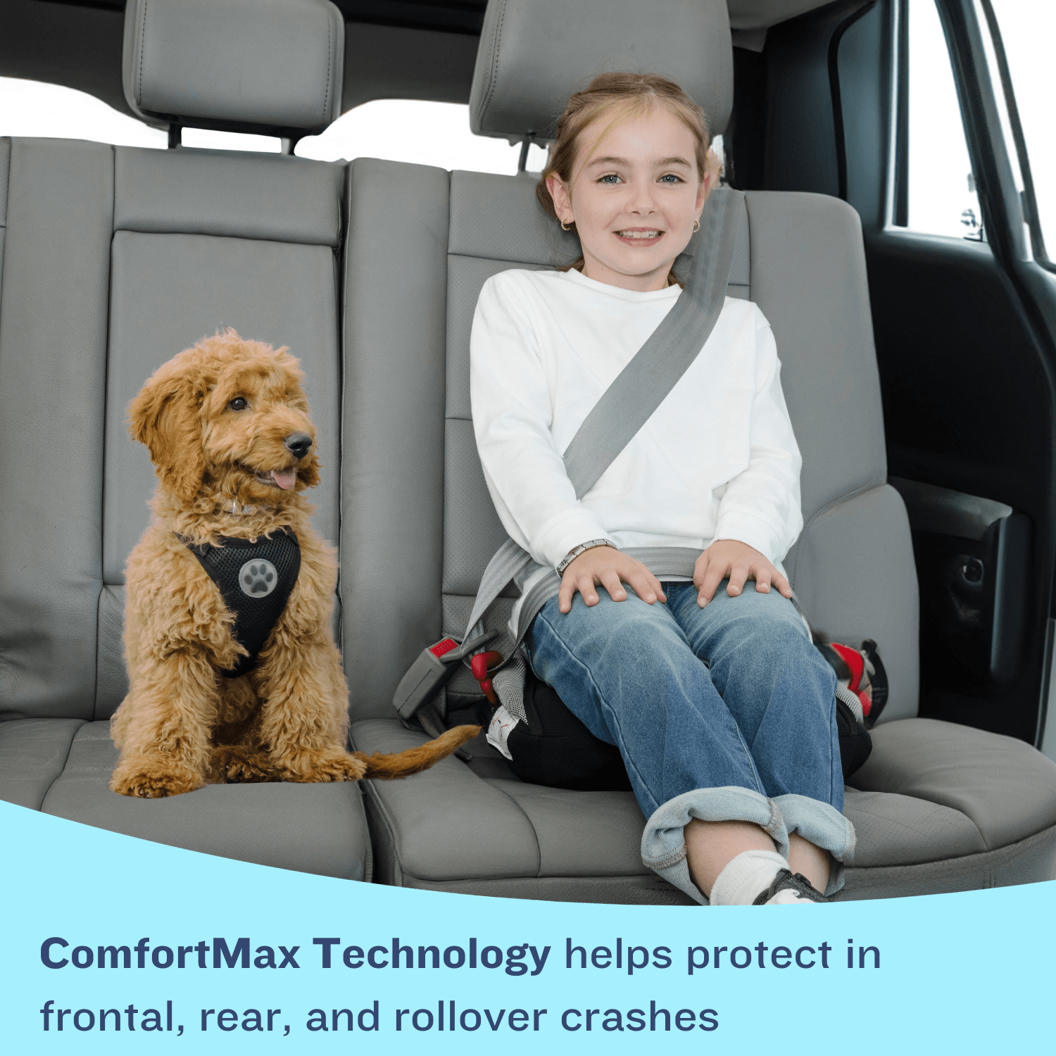 BubbleBum Inflatable Car Booster Seat - Travel Booster Seat - Pink Style ✔️ - Granted Quality 