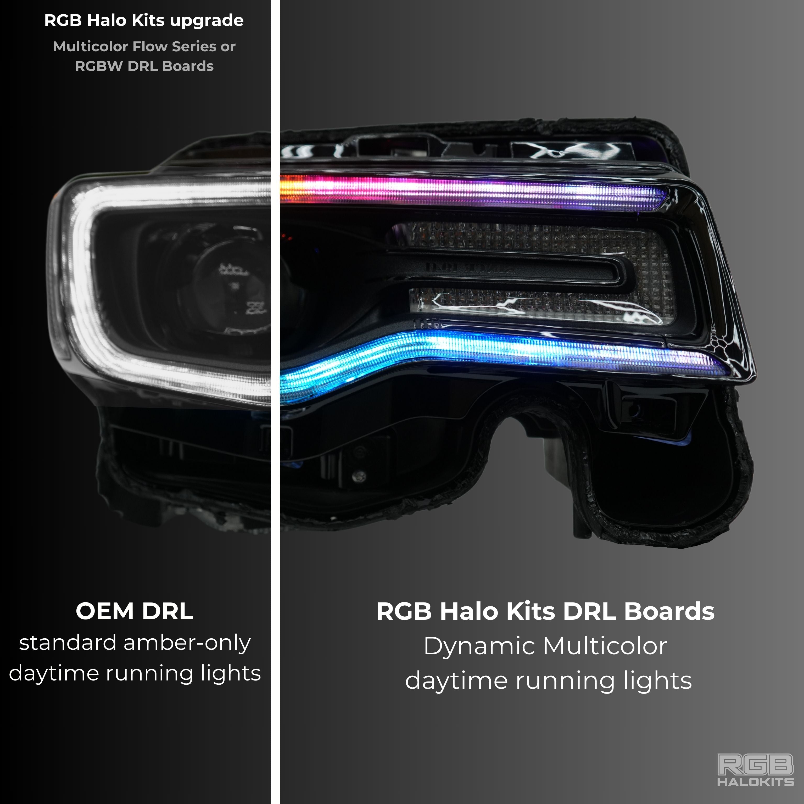 Jeep Grand Cherokee Multicolor DRL Boards (2014-2021) - Granted Quality 