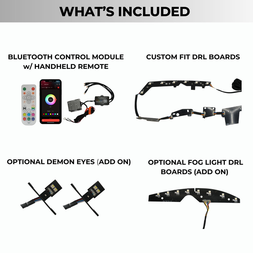 Jeep Grand Cherokee Multicolor DRL Boards (2014-2021) - Granted Quality 