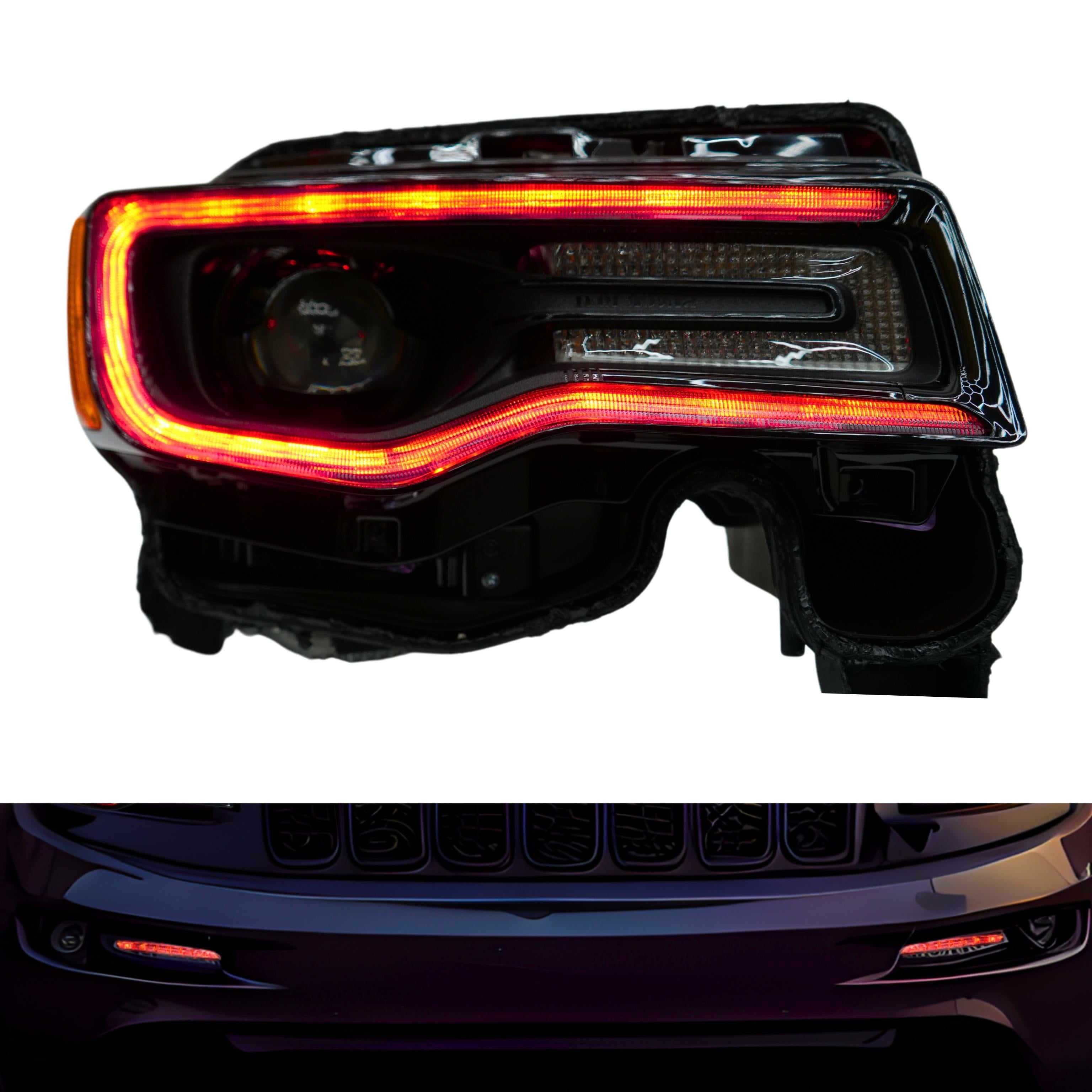 Jeep Grand Cherokee Multicolor DRL Boards (2014-2021) - Granted Quality 