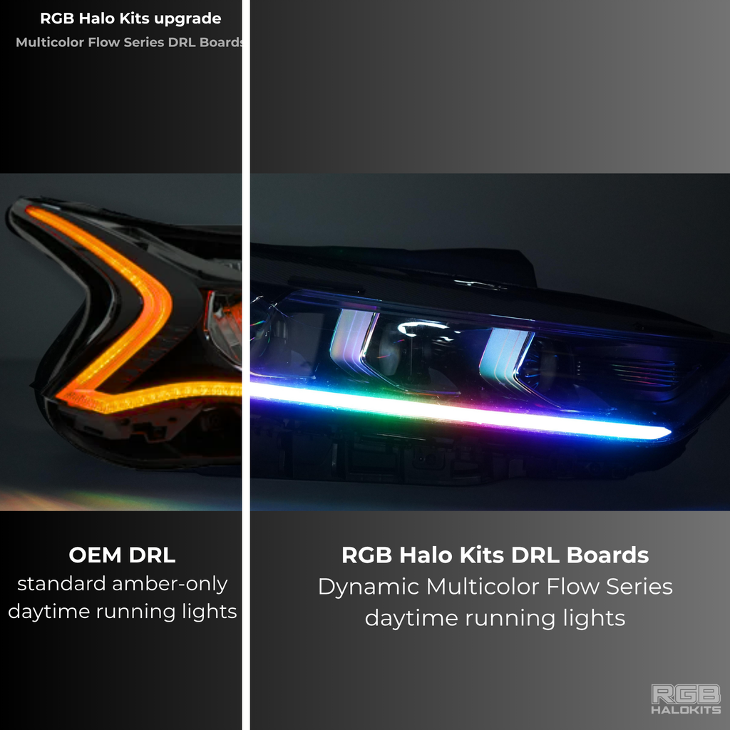 Kia K5 Multicolor Flow DRL Boards (2021-2024) - Granted Quality 