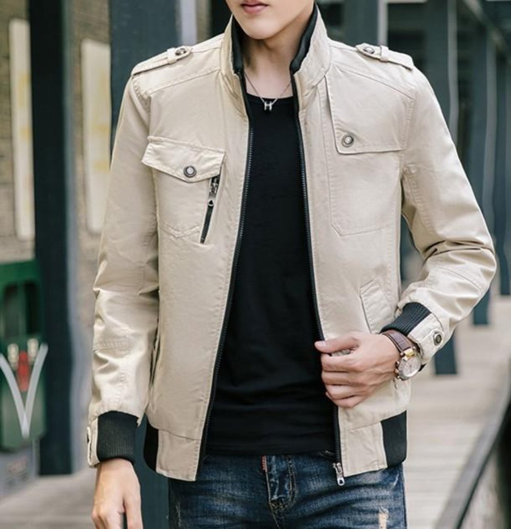 Military Style Casual Jacket