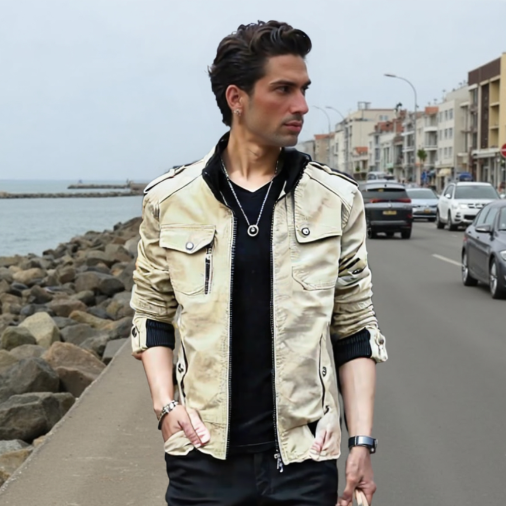 Military Style Casual Jacket