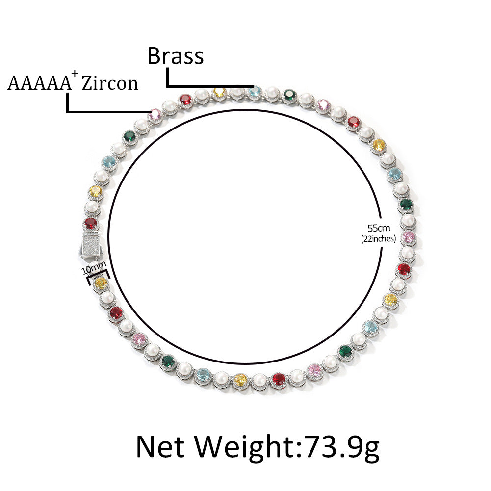 Creative multicolored pearl necklace - Granted Quality 