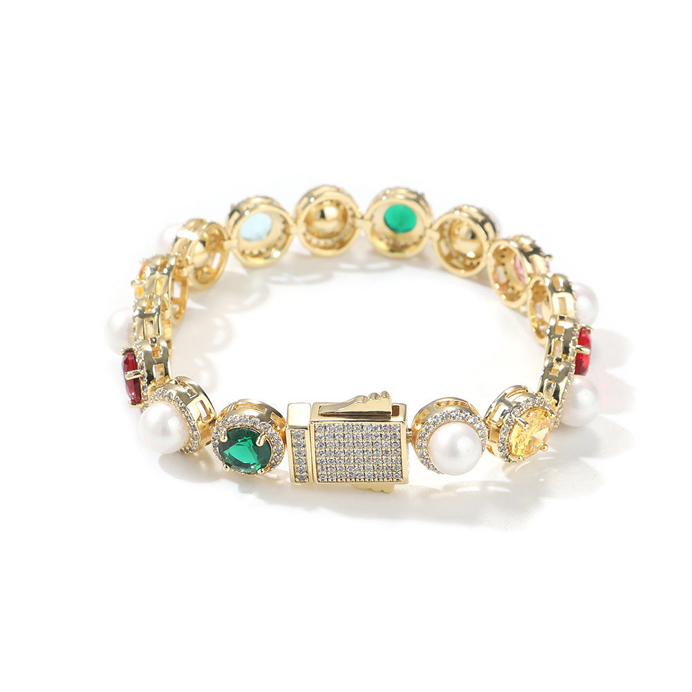 Creative multicolored pearl necklace - Granted Quality 