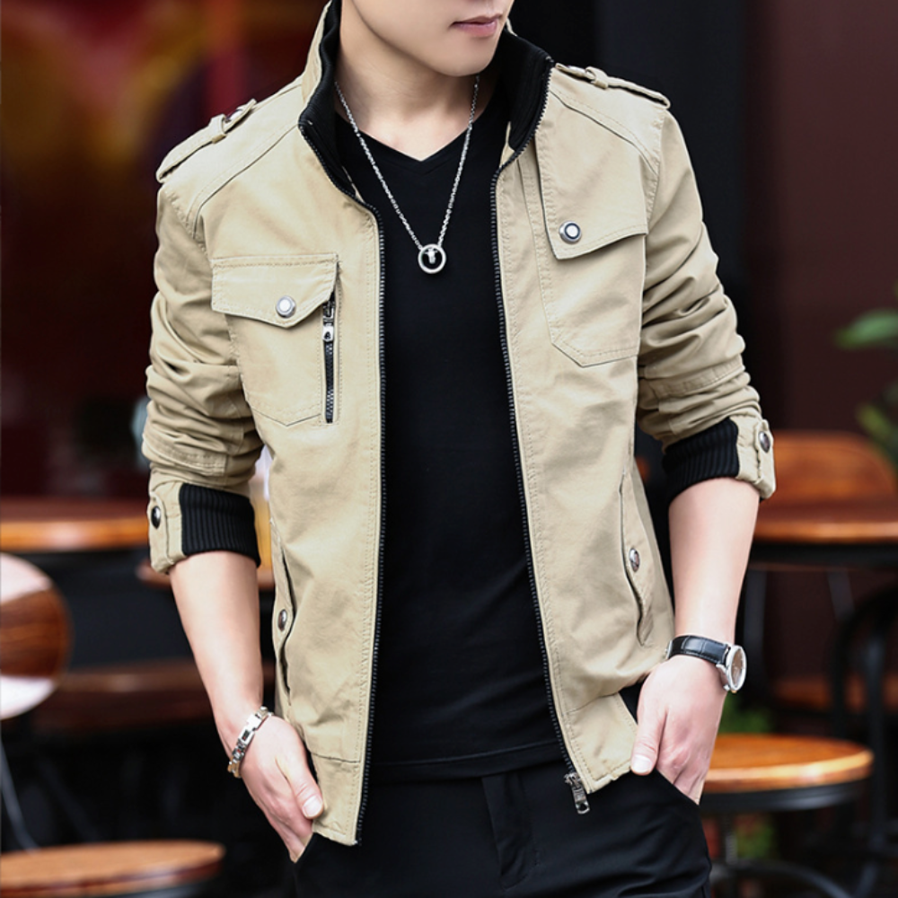 Military Style Casual Jacket