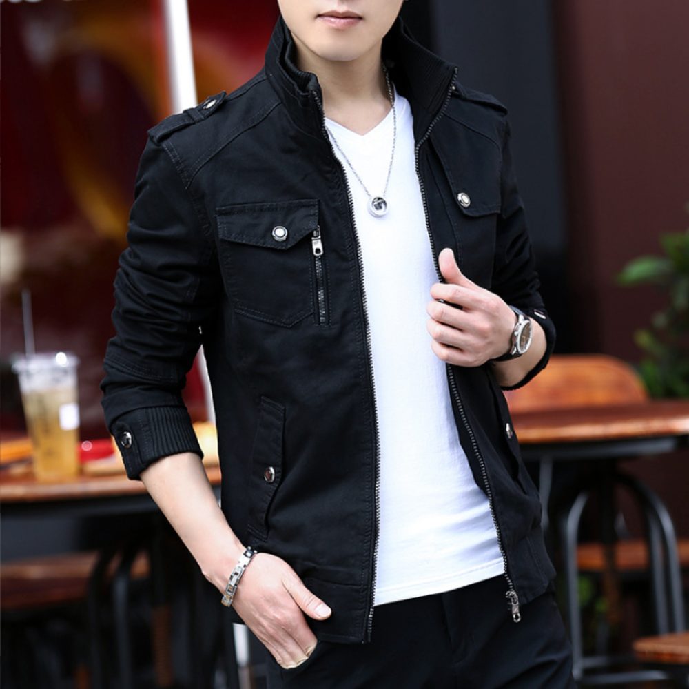 Military Style Casual Jacket