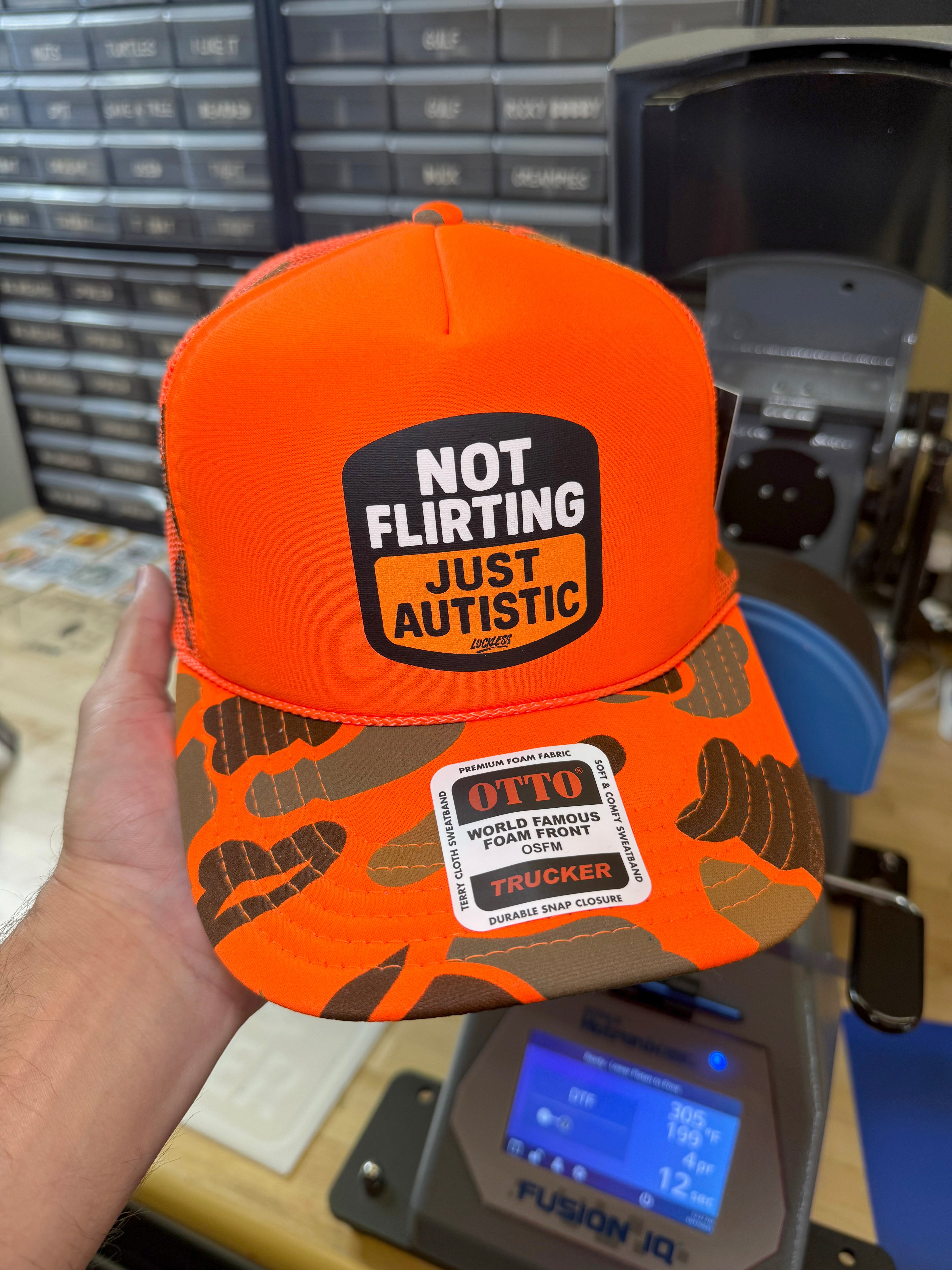 Not Flirting Hat - Granted Quality 