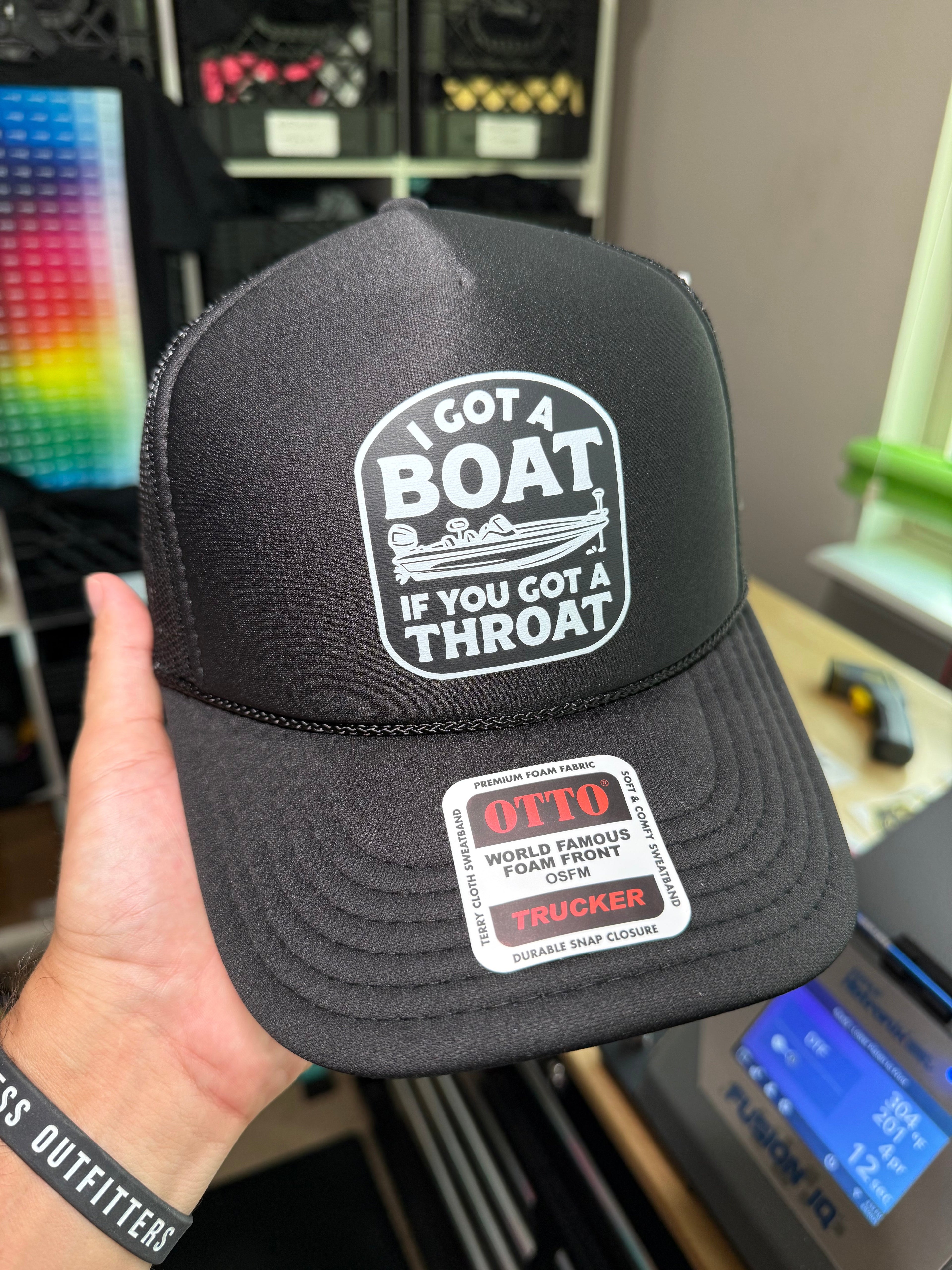 I Got A Boat Trucker Hat - Granted Quality 